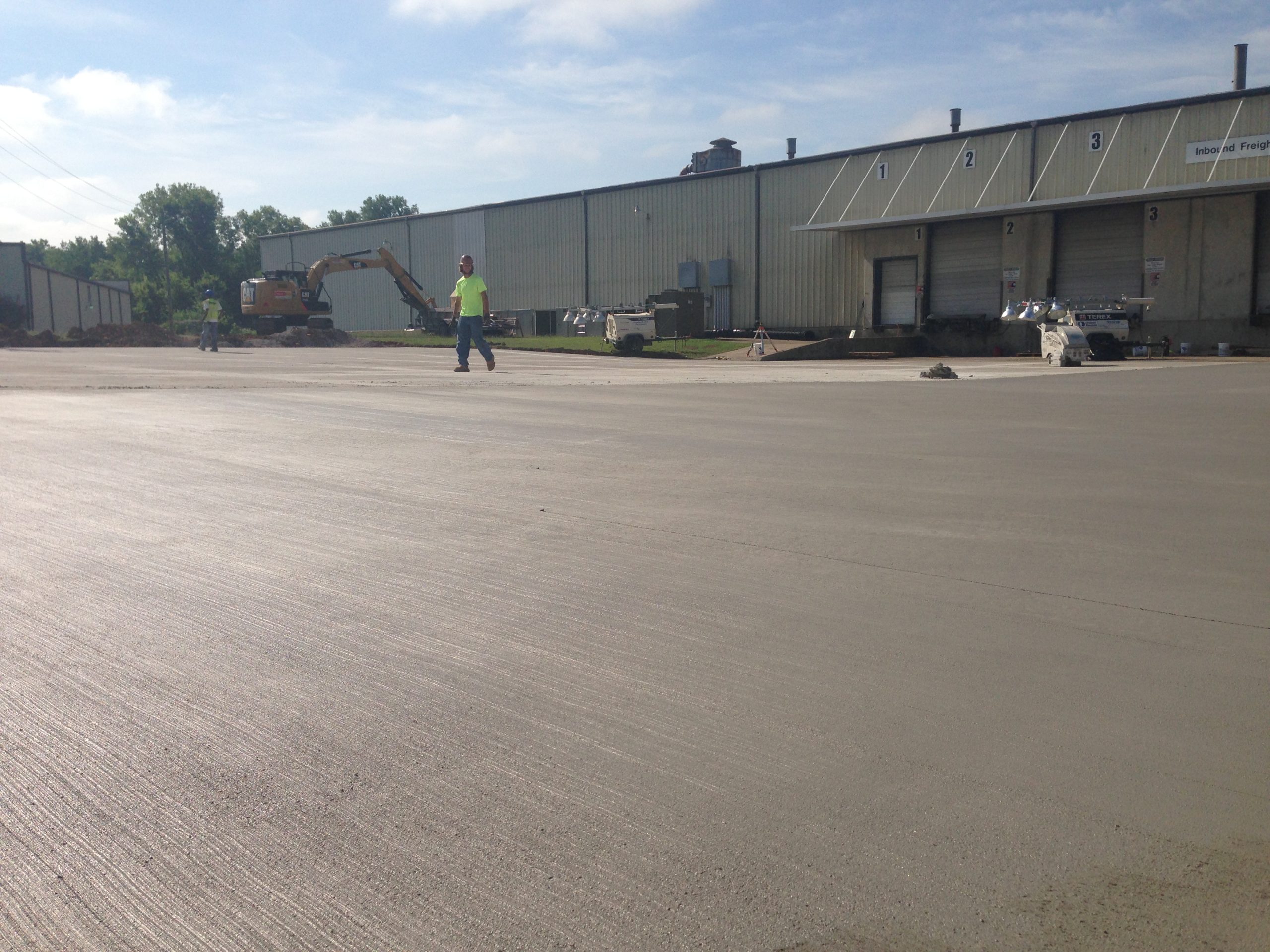 NTA GRAPHICS PARKING LOT CONCRETE PAVING